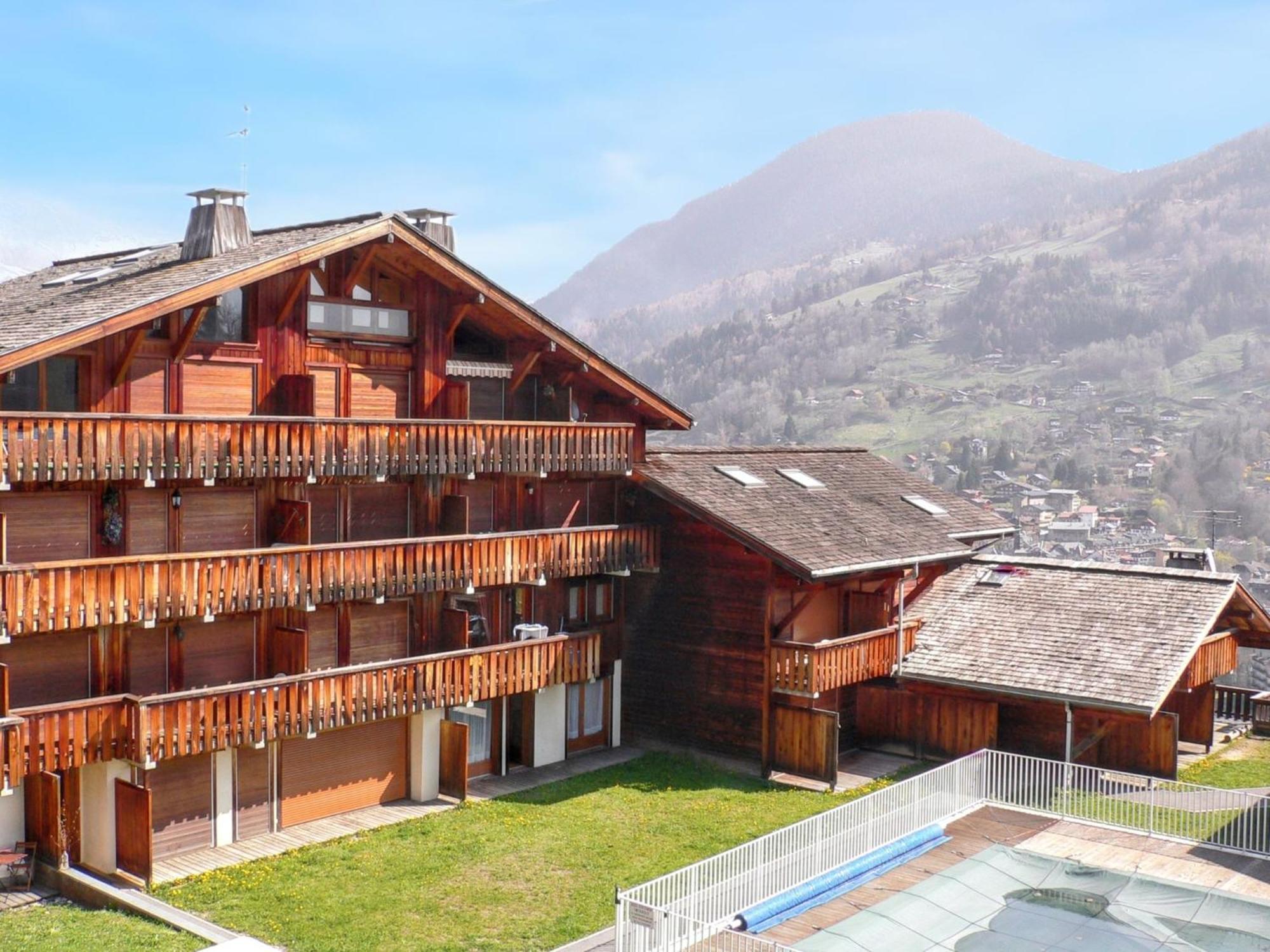Appartement Agreable A Saint Gervais Les Bains 30 M² Piscine Partagee Экстерьер фото